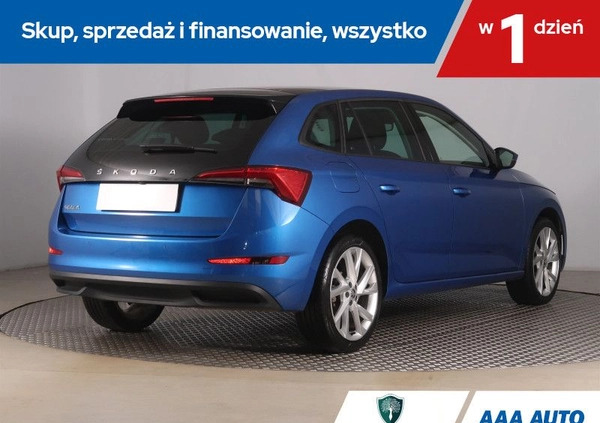 Skoda Scala cena 78000 przebieg: 96672, rok produkcji 2019 z Więcbork małe 436